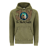 Vintage Olive Joy to the World Vintage Hoodie - Bettercallsaul
