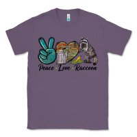 Lavender Peace love raccoon Classic Tee - LillyAllenDesigns