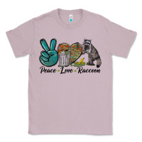 Lilac Peace love raccoon Classic Tee - LillyAllenDesigns