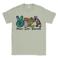 Matcha Peace love raccoon Classic Tee - LillyAllenDesigns