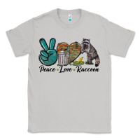 Moon Dust Peace love raccoon Classic Tee - LillyAllenDesigns