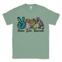 Sage Peace love raccoon Classic Tee - LillyAllenDesigns