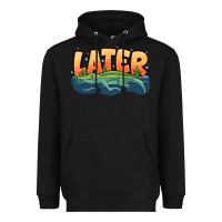 Black Later Heavyweight Hoodie - CowhideDigitalArt
