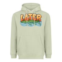 Matcha Later Heavyweight Hoodie - CowhideDigitalArt