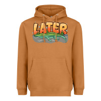 Meerkat Later Heavyweight Hoodie - CowhideDigitalArt
