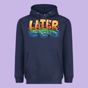 Later Heavyweight Hoodie Designed By Cowhidedigitalart