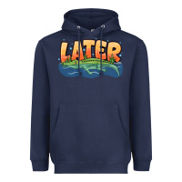 Navy Later Heavyweight Hoodie - CowhideDigitalArt