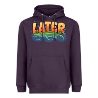 Plum Later Heavyweight Hoodie - CowhideDigitalArt