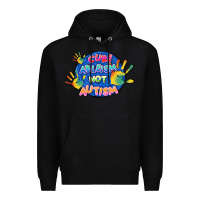 Black Cure ableism not Autism Premium Hoodie - FaDigitalArtStudio
