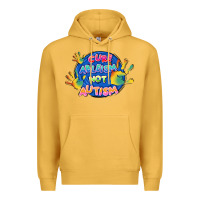 Mustard Cure ableism not Autism Premium Hoodie - FaDigitalArtStudio