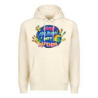Sandshell Cure ableism not Autism Premium Hoodie - FaDigitalArtStudio
