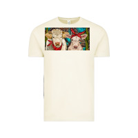 Vintage Arctic Charolais bull and calf Vintage Tee - RanaPortraitStore
