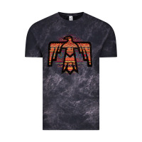 Cloud Black Red Aztec Thunderbird Vintage Tee - Bettercallsaul