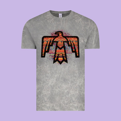 Red Aztec Thunderbird Vintage Tee Designed By Bettercallsaul