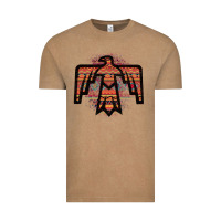 Vintage Coffee Red Aztec Thunderbird Vintage Tee - Bettercallsaul