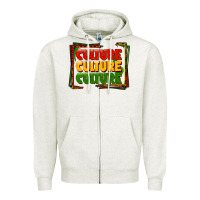 Oatmeal Heather culture Zipper Hoodie - FaDigitalArtStudio