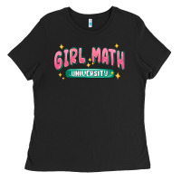 Black girl math university Ladies Tee - MaliasSmallBusiness