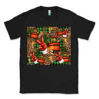 Black Christmas Santa Claus peace hand Classic Tee - Jasminsmagicworld