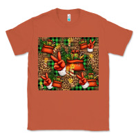 Copper Christmas Santa Claus peace hand Classic Tee - Jasminsmagicworld