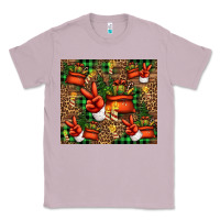 Lilac Christmas Santa Claus peace hand Classic Tee - Jasminsmagicworld
