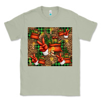 Matcha Christmas Santa Claus peace hand Classic Tee - Jasminsmagicworld