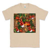 Mushroom Christmas Santa Claus peace hand Classic Tee - Jasminsmagicworld