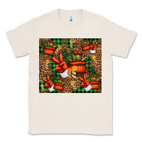 Natural Christmas Santa Claus peace hand Classic Tee - Jasminsmagicworld