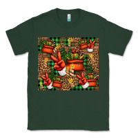 Sports Green Christmas Santa Claus peace hand Classic Tee - Jasminsmagicworld