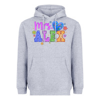 Heather Grey mrs Heavyweight Hoodie - CowhideDigitalArt