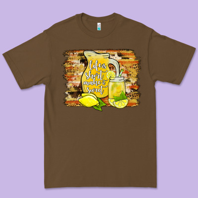 Life Is Short Make It Sweet Premium Tee Designed By Jahusdesignshop