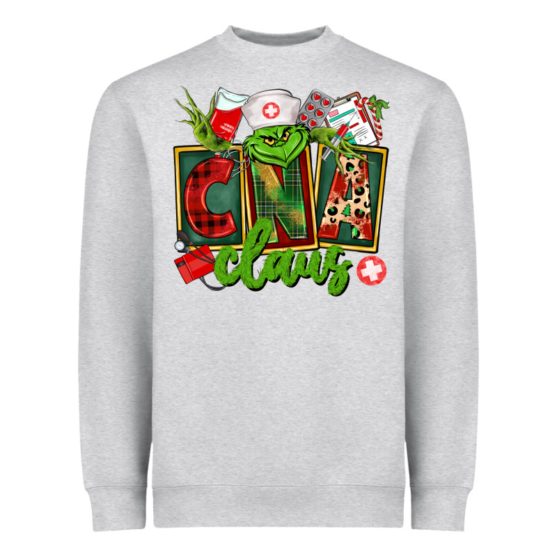 Cna  Certified Nursing Assistant Claus Heavyweight Sweatshirt by CowGirlArtShop | Teevron