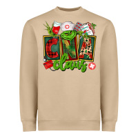 Mushroom cna  certified nursing assistant claus Heavyweight Sweatshirt - CowGirlArtShop