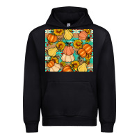 Black pumpkin sunflowers leaves Urban Hoodie - Artiststas