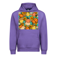 Tulip pumpkin sunflowers leaves Urban Hoodie - Artiststas
