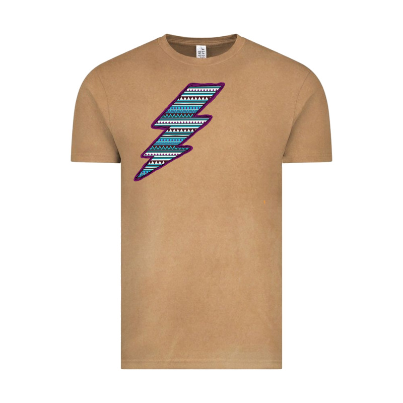 Purple Border Aztec Pattern Lightning Vintage Tee by Bettercallsaul | Teevron