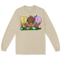 Mushroom Hop rabbit Long Sleeve Tee - NancyCooperArtShop