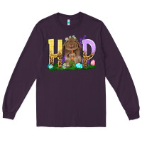 Plum Hop rabbit Long Sleeve Tee - NancyCooperArtShop