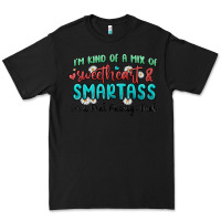 Black im  kind of a mix of sweetheart and smartass Premium Tee - MaliasSmallBusiness