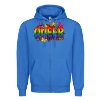 True Royal queer Zipper Hoodie - FaDigitalArtStudio