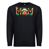 Black Mom Cowboy Gnome Premium Sweatshirt - CowhideDigitalArt