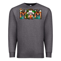 Charcoal Heather Mom Cowboy Gnome Premium Sweatshirt - CowhideDigitalArt