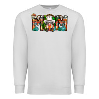 Dove Grey Mom Cowboy Gnome Premium Sweatshirt - CowhideDigitalArt