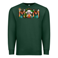 Sports Green Mom Cowboy Gnome Premium Sweatshirt - CowhideDigitalArt