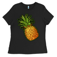 Black pineapple Ladies Tee - Jasminsmagicworld