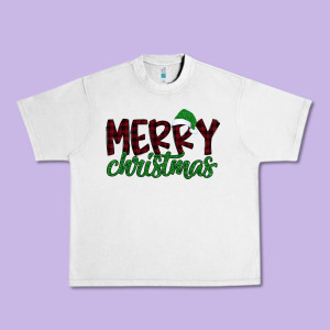 Merry Christmas Urban Heavy Tee Designed By Bettercallsaul
