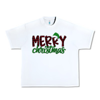White Merry Christmas Urban Heavy Tee - Bettercallsaul