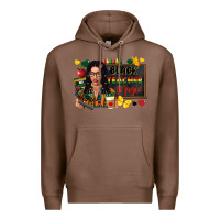 Chestnut Juneteenth black teacher magic Premium Hoodie - FaDigitalArtStudio