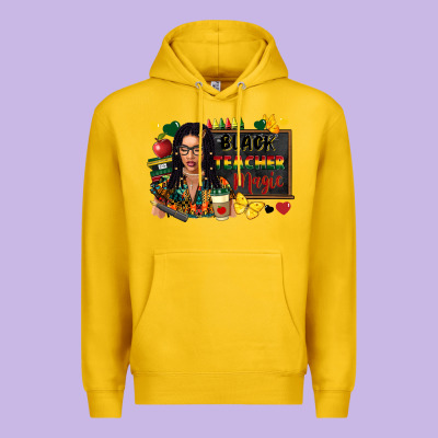Juneteenth Black Teacher Magic Premium Hoodie Designed By Fadigitalartstudio