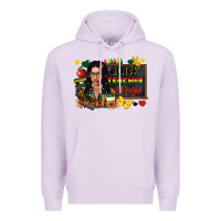 Lilac Juneteenth black teacher magic Premium Hoodie - FaDigitalArtStudio