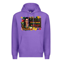 Purple Juneteenth black teacher magic Premium Hoodie - FaDigitalArtStudio